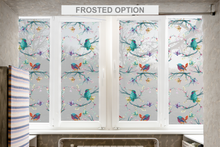 Load image into Gallery viewer, Butterflies and Birds on Branches Stained Glass Window Film