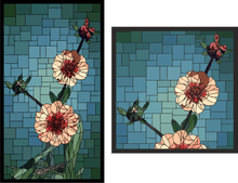 Load image into Gallery viewer, variations of flower window film