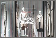 Load image into Gallery viewer, Merry Christmas window film