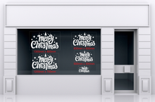 Load image into Gallery viewer, Merry Christmas window film