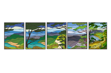 Load image into Gallery viewer, Welsh Valley stained glass window film